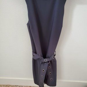 Grey Tank Dress with fun belt